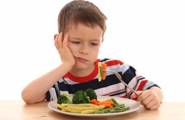 Gyermekeknél a helminthiasis étvágytalanságot okoz